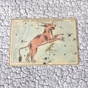 Vintage Mythology Night Sky Constellation Card